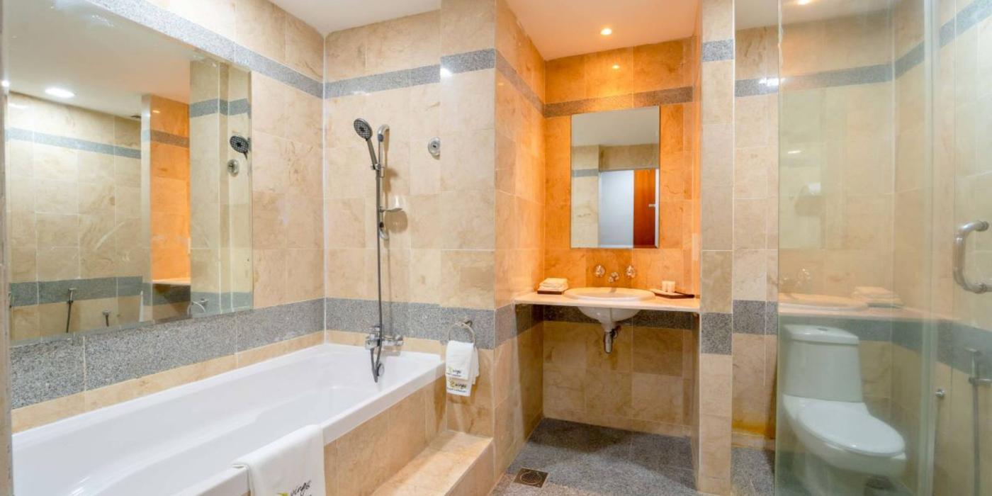 Bathroom Deluxe Family Bathroom Deluxe Family Wings by Croske Resort Langkawi Malysia