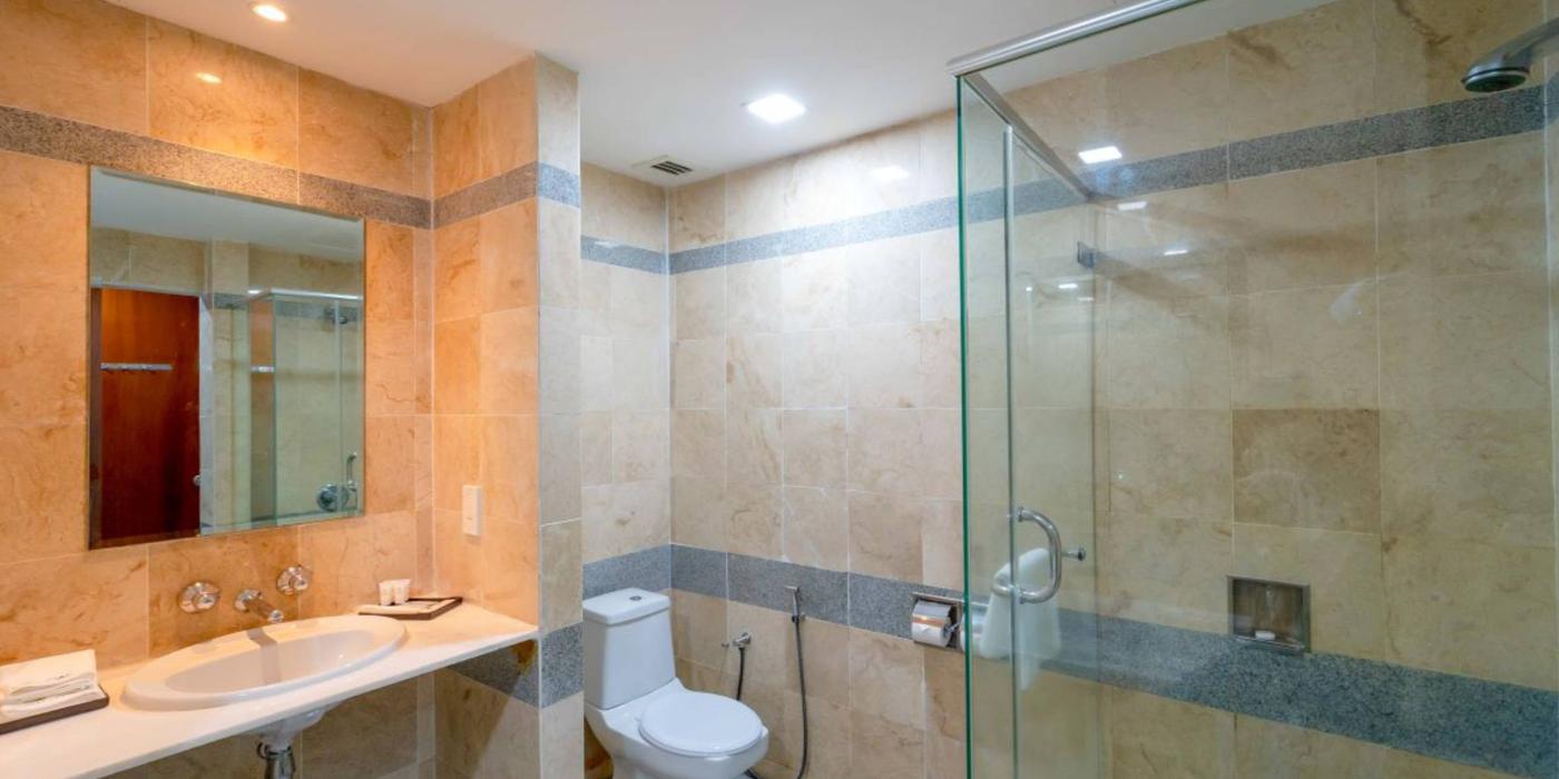 Bathroom Deluxe Family Bathroom Deluxe Family 2 Wings by Croske Resort Langkawi Malysia